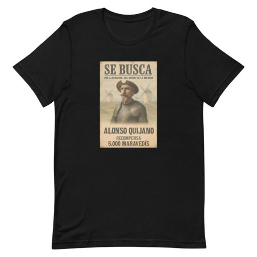 Camiseta "Se Busca Alonso Quijano" - Imagen 3