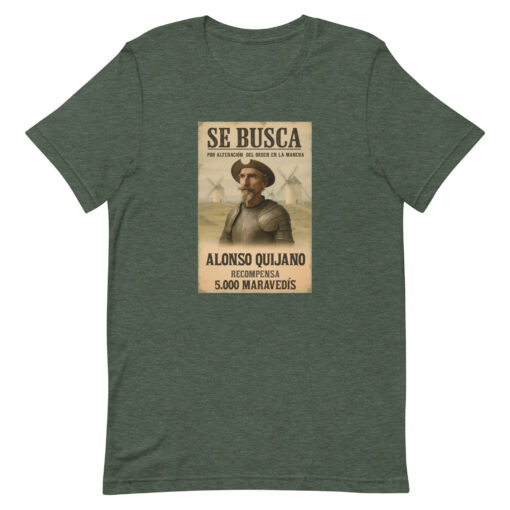 Camiseta "Se Busca Alonso Quijano" - Imagen 13