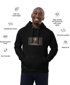 Sudadera con capucha premium eco
